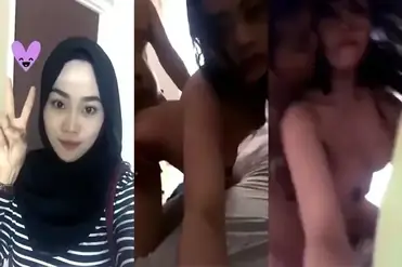 Pelarian Suami Gila Jilbab Manis Coba Ngesex Brutal